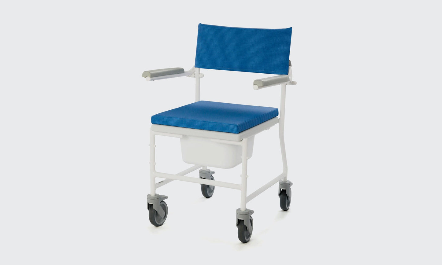 Dual Mobile Shower Commode Chair